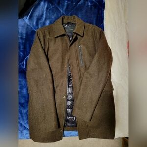 Calvin Klein Brown Wool Jacket